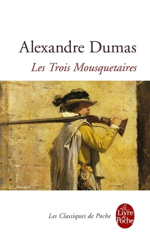 Паперова книга «Les trois Mousquetaires», автор Олександр Дюма - фото №1