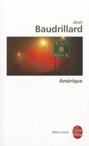 Паперова книга «Amerique», автор Жан Бодрійяр - фото №1