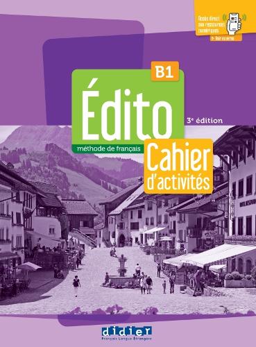 Паперова книга «Édito B1 - édition 2024 - Cahier + didierfle.app» - фото №1