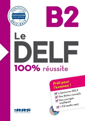 [object Object] «Le DELF B2 100% Réussite + CD», автор Ніколя Моро - фото №1