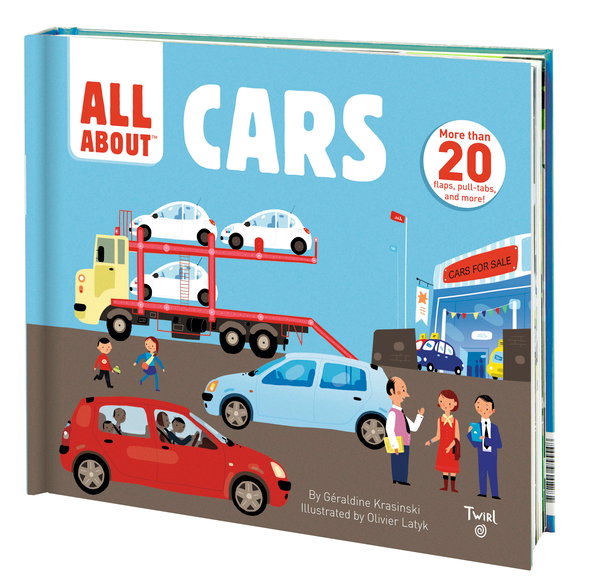 Паперова книга «Cars», автор Джеральдін Красінскі - фото №1