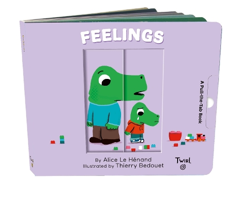 Бумажная книга «Feelings: A Pull-the-Tab Book», автор Алиса Ле Энанд - фото №1