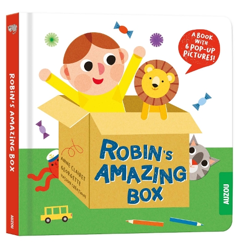 Бумажная книга «Robin's Amazing Box (A Pop-up Book)», автор Энн Клерре - фото №1