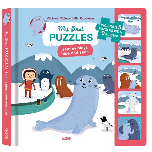 Бумажная книга «My First Puzzles: Sammy Plays Hide and Seek», автор Бенедикт Ривьер - фото №1