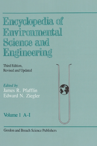 Паперова книга «Encyclopedia of Environment and Science Engineering», авторів Едвард Н. Зіглер, Джеймс Р. Пфаффлін - фото №1