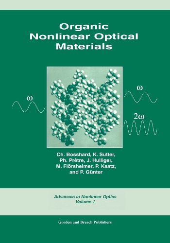 Паперова книга «Organic Nonlinear Optical Materials», автор Ч. Босхард - фото №1
