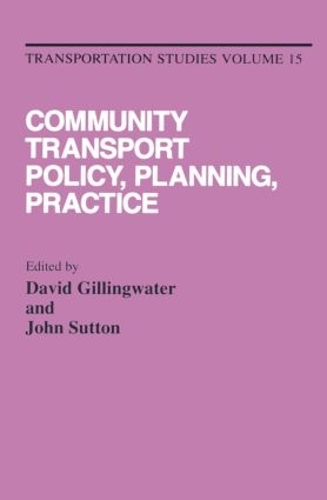 Бумажная книга «Community Transport: Policy, Planning and Practice» - фото №1