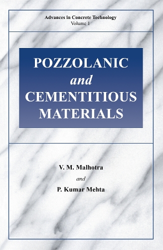 Паперова книга «Pozzolanic and Cementitious Materials», авторів П.К. Мехта, В.М. Мальхотра - фото №1