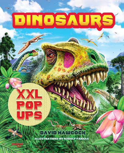 [object Object] «Dinosaurs XXL pop-ups», автор Дэвид Хоукок - фото №1
