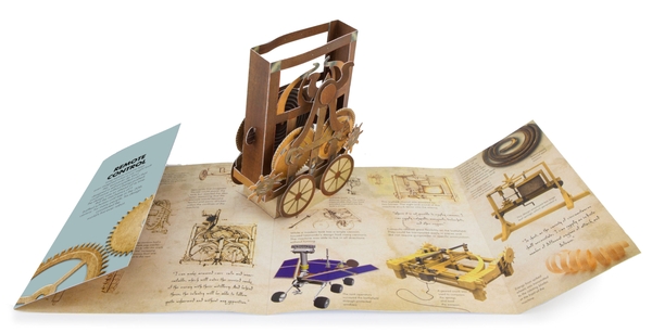 Бумажная книга «Leonardo da Vinci's Robots», автор Дэвид Хоукок - фото №1