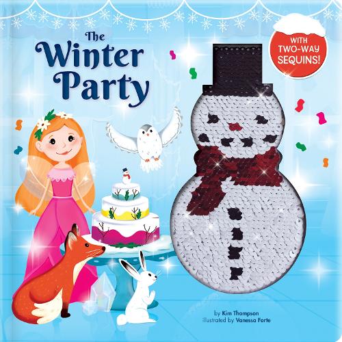 Бумажная книга «The Winter Party: With 2-Way Sequins!», автор Ким Томпсон - фото №1