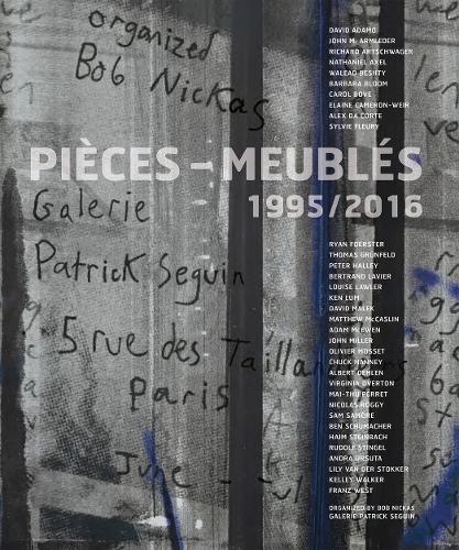 Бумажная книга «Pieces-Meubles: 1995/2016», автор Боб Никас - фото №1