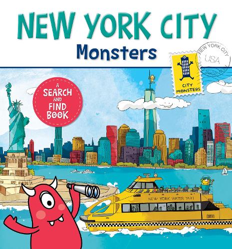 Паперова книга «New York City Monsters: A Search-and-Find Book», автор Енн Парадіс - фото №1