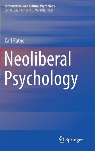 Паперова книга «Neoliberal Psychology», автор Карл Ратнер - фото №1