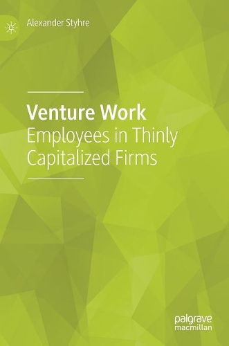 Паперова книга «Venture Work: Employees in Thinly Capitalized Firms», автор Александр Штир - фото №1