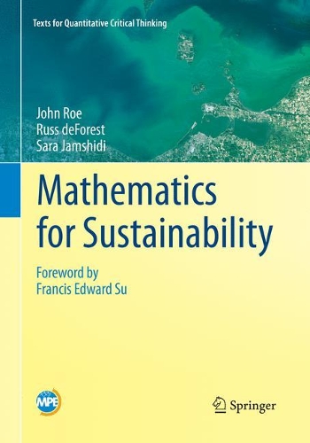 Паперова книга «Mathematics for Sustainability», авторів Расс де Форест, Сара Джамшиді - фото №1