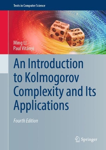 [object Object] «An Introduction to Kolmogorov Complexity and Its Applications», авторів Мін Лі, Павло Вітаний - фото №1
