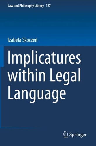 [object Object] «Implicatures within Legal Language», автор Изабела Скочень - фото №1