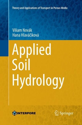 Паперова книга «Applied Soil Hydrology», авторів Хана Главачикова, Віліам Новак - фото №1