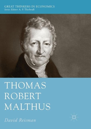 Бумажная книга «Thomas Robert Malthus», автор Дэвид Райзман - фото №1