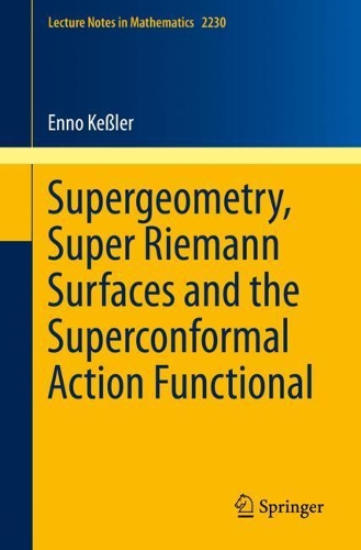[object Object] «Supergeometry, Super Riemann Surfaces and the Superconformal Action Functional», автор Энно Кеслер - фото №1