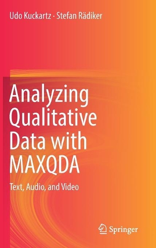 [object Object] «Analyzing Qualitative Data with MAXQDA: Text, Audio, and Video», авторів Стефан Радікер, Удо Кукарц - фото №1