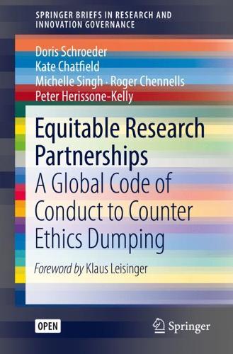 Паперова книга «Equitable Research Partnerships: A Global Code of Conduct to Counter Ethics Dumping», авторів Доріс Шредер, Кейт Чатфілд, Мішель Сінгх, Петер Геріссоне-Келлі, Роджер Ченнелс - фото №1