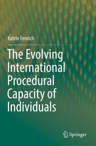 Бумажная книга «The Evolving International Procedural Capacity of Individuals», автор Катрин Фенрих - фото №1
