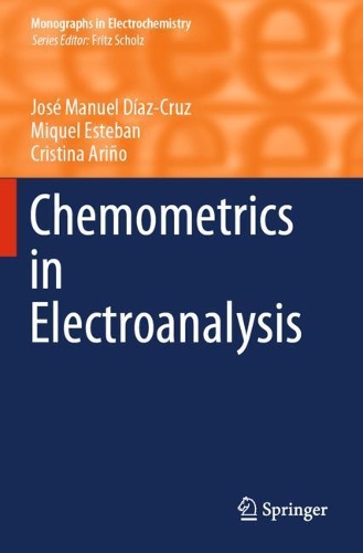 Паперова книга «Chemometrics in Electroanalysis», авторів Крістіна Аріньо, Хосе Мануель Діас-Крус, Мікель Естебан - фото №1