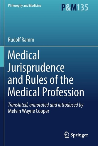 Паперова книга «Medical Jurisprudence and Rules of the Medical Profession», автор Рудольф Рамм - фото №1