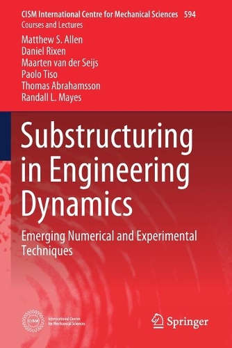 Паперова книга «Substructuring in Engineering Dynamics: Emerging Numerical and Experimental Techniques», авторів Даніель Ріксен, Маартен ван дер Сейс, Метью С. Аллен, Паоло Тізо, Рендалл Л. Мейс, Томас Абрахамссон - фото №1