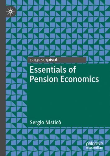 Паперова книга «Essentials of Pension Economics», автор Серхіо Ністісто - фото №1