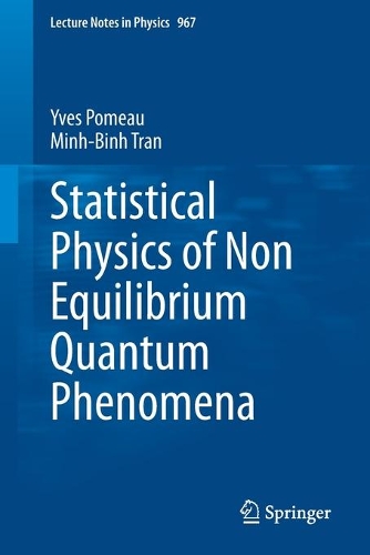 [object Object] «Statistical Physics of Non Equilibrium Quantum Phenomena», авторів Мінь-Бінь Тран, Ів Помо - фото №1