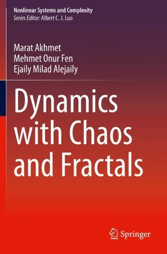 [object Object] «Dynamics with Chaos and Fractals», авторів Еджайлі Мілад Аледжайлі, Марат Ахмет, Мехмет Онур Фен - фото №1