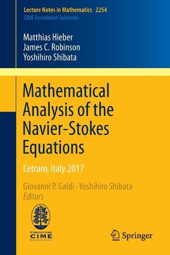 Бумажная книга «Mathematical Analysis of the Navier-Stokes Equations: Cetraro, Italy 2017», авторов Джеймс К. Робинсон, Маттиас Хибер, Йосихиро Сибата - фото №1