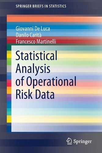 [object Object] «Statistical Analysis of Operational Risk Data», авторів Даніло Каріта, Франческо Мартінеллі, Джованні Де Лука - фото №1