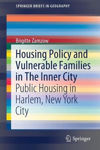 Паперова книга «Housing Policy and Vulnerable Families in The Inner City: Public Housing in Harlem, New York City», автор Бріджит Замзов - фото №1