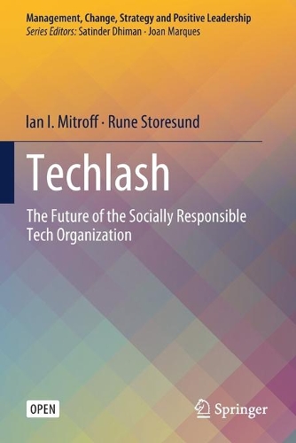 Паперова книга «Techlash: The Future of the Socially Responsible Tech Organization», авторів Ієн І. Мітрофф, Руна Сторсунд - фото №1