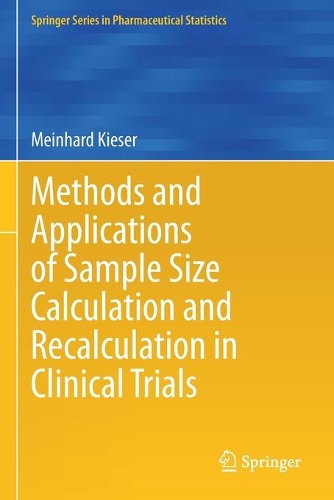 [object Object] «Methods and Applications of Sample Size Calculation and Recalculation in Clinical Trials», автор Мейнхард Кізер - фото №1
