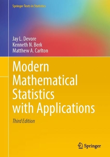[object Object] «Modern Mathematical Statistics with Applications», авторов Джей Л. Деворе, Кеннет Н. Берк, Мэтью А. Карлтон - фото №1