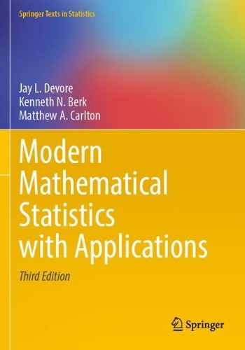 [object Object] «Modern Mathematical Statistics with Applications», авторів Джей Л. Девор, Кеннет Н. Берк, Метью А. Карлтон - фото №1