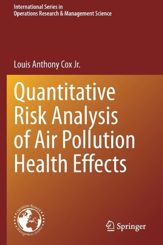 Паперова книга «Quantitative Risk Analysis of Air Pollution Health Effects», автор Луїс Ентоні Кокс-молодший - фото №1
