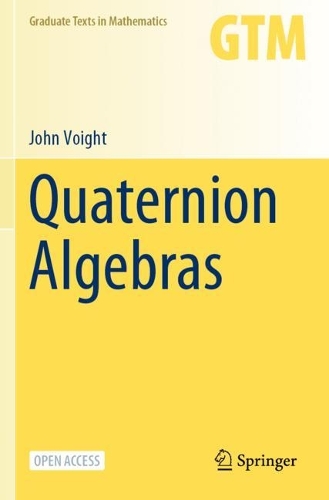 Бумажная книга «Quaternion Algebras», автор Джон Войт - фото №1