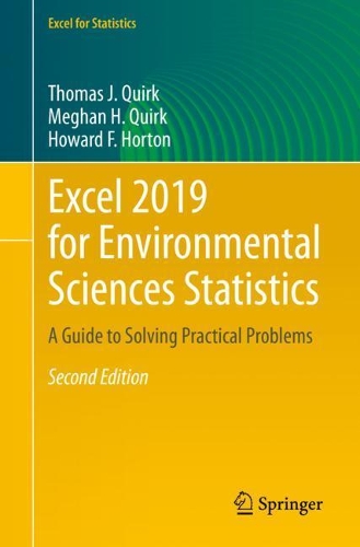[object Object] «Excel 2019 for Environmental Sciences Statistics: A Guide to Solving Practical Problems», авторів Говард Ф. Хортон, Меган Х. Квірк, Томас Дж. Квірк - фото №1