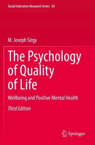 Paper book «The Psychology of Quality of Life: Wellbeing and Positive Mental Health», author M. Joseph Sirgy - фото №1