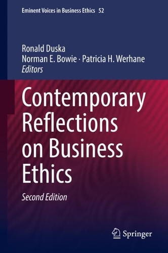 Бумажная книга «Contemporary Reflections on Business Ethics», автор Рональд Дуска - фото №1