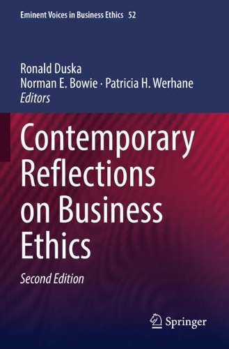 Бумажная книга «Contemporary Reflections on Business Ethics», автор Рональд Дуска - фото №1