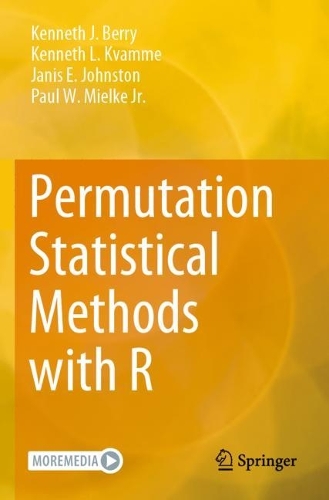 [object Object] «Permutation Statistical Methods with R», авторів Дженіс Е. Джонстон, Кеннет Дж. Беррі, Кеннет Л. Квамме, Пол В. Мільке-молодший - фото №1