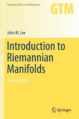 Паперова книга «Introduction to Riemannian Manifolds», автор Джон М. Лі - фото №1