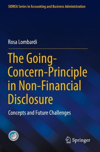Паперова книга «The Going-Concern-Principle in Non-Financial Disclosure: Concepts and Future Challenges», автор Роза Ломбарді - фото №1